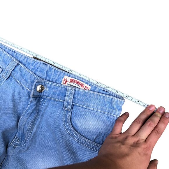 Vintage True Religion Jeans Size 36 STRAIGHT Blue - Picture 2 of 11